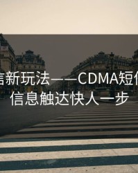 颠覆通信新玩法——CDMA短信猫，让信息触达快人一步