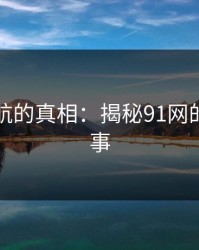 网络导航的真相：揭秘91网的内幕故事