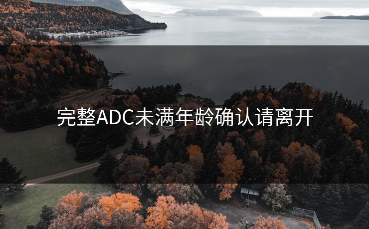 完整ADC未满年龄确认请离开